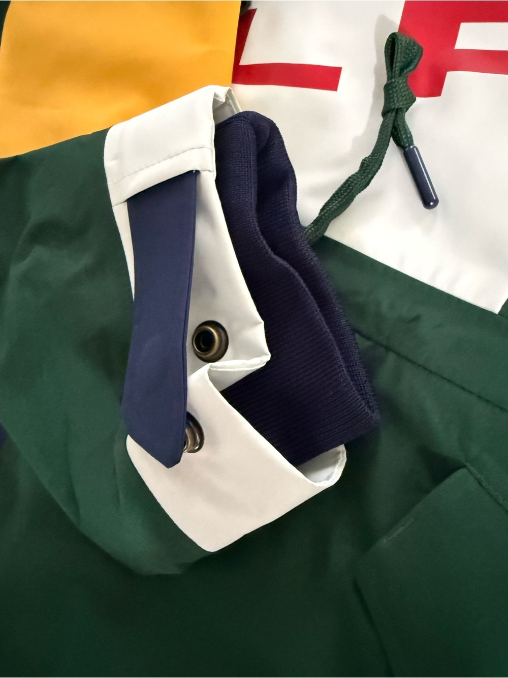 NWT! POLO SPORT 🇺🇸 Eton Field Jacket Color Block Waterproof - Picture 9 of 12